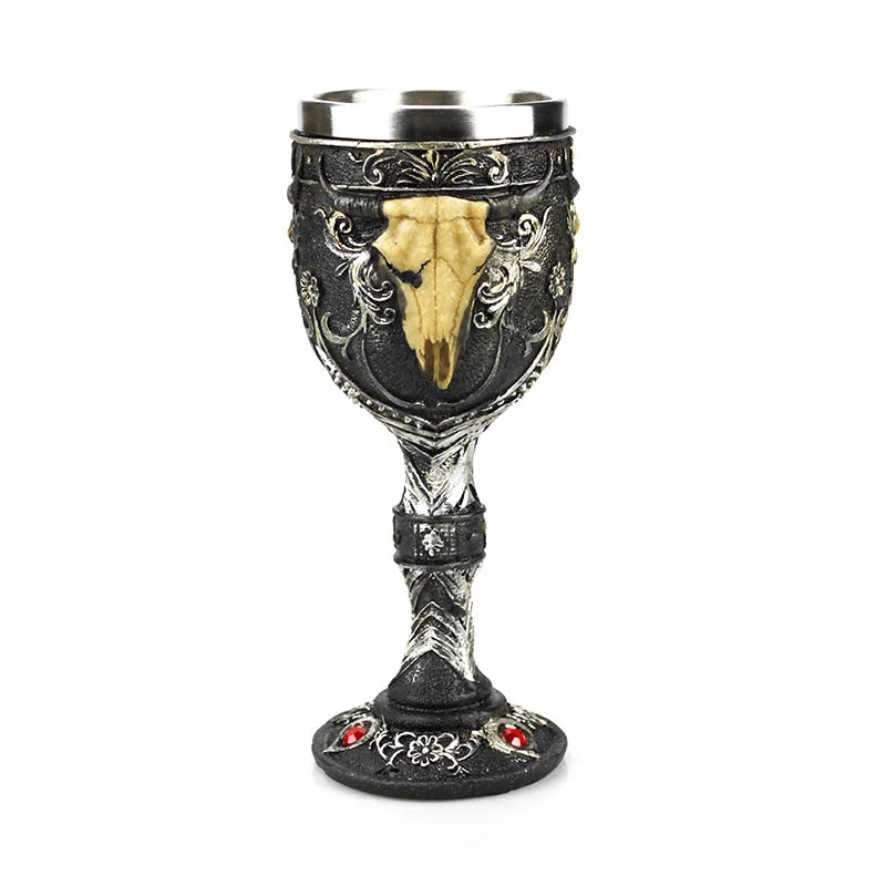 Embrace the Dark Elegance: The 3D Gothic Wine Goblet