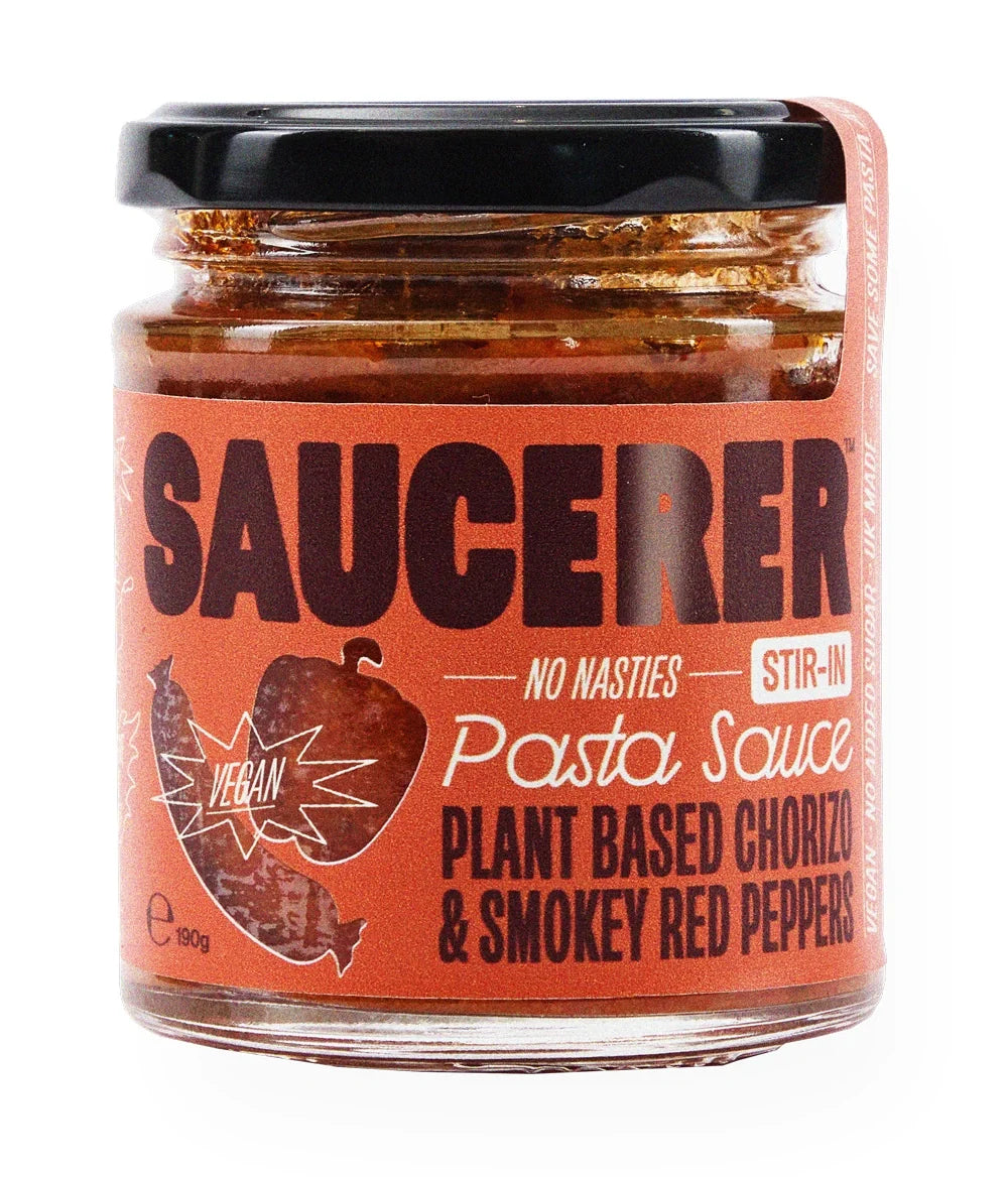 The Saucerer Pasta Sauce Chorizo & Peppers 190g