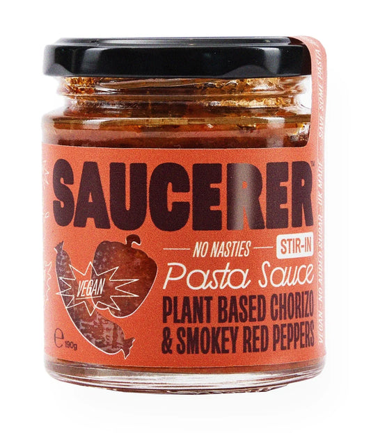 The Saucerer Pasta Sauce Chorizo & Peppers 190g