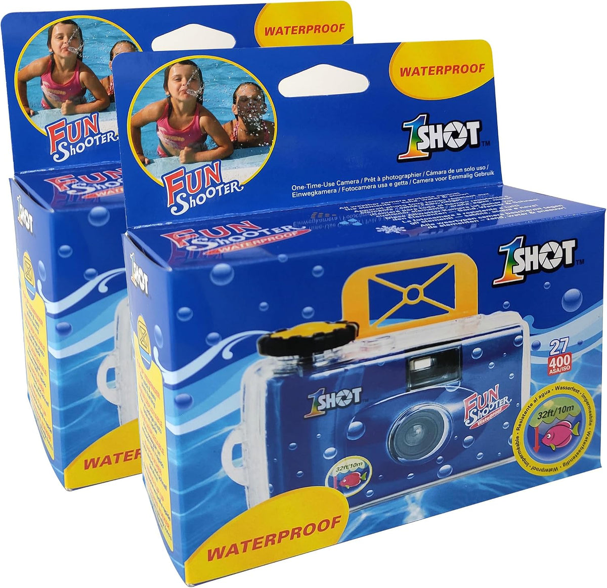 Disposable Camera – 35Mm One-Time-Use – Single Use – Underwater Waterproof Film Camera