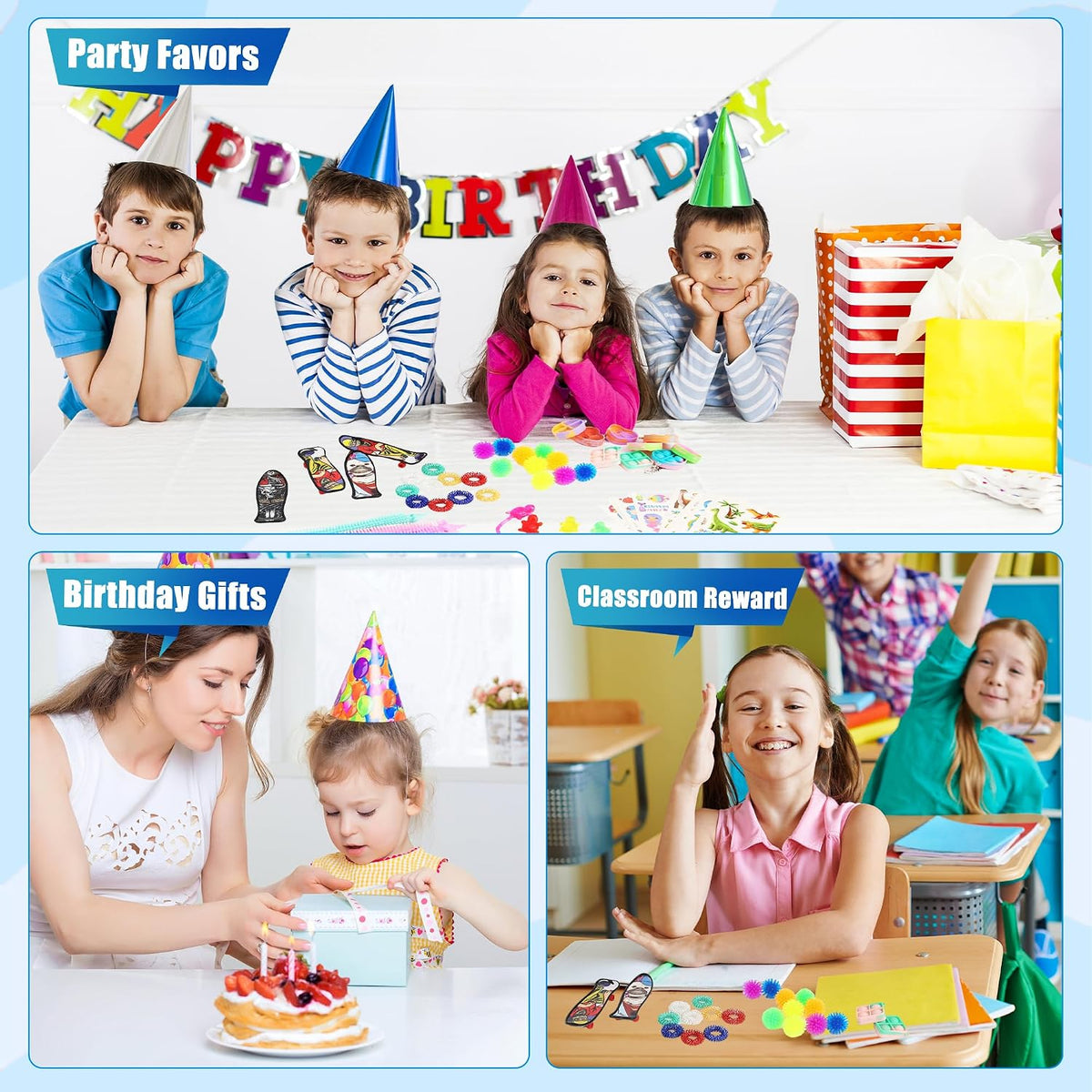 80Pcs Fidget Toys Set for Kids Adults, Stress Relief Sensory Toys