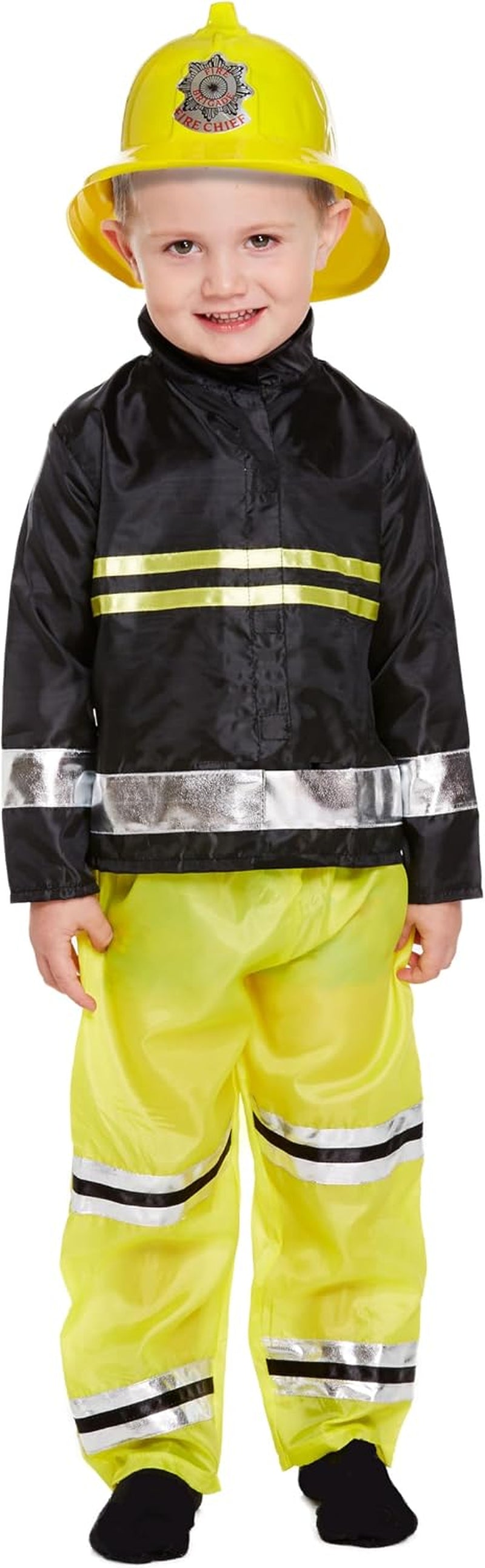 Fireman Fancy Dress Costume Child Toddler Book Week (Toddler Age 2-3)