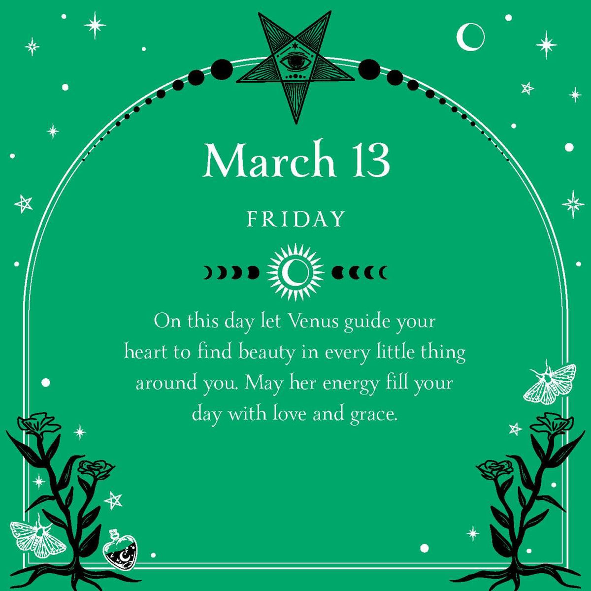 2026 Witch'S Calendar: Daily Magick Day-To-Day Calendar (Planners)