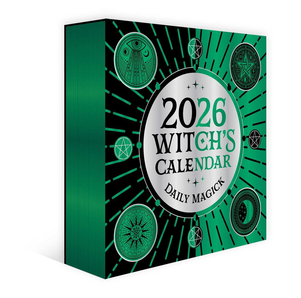 2026 Witch'S Calendar: Daily Magick Day-To-Day Calendar (Planners)