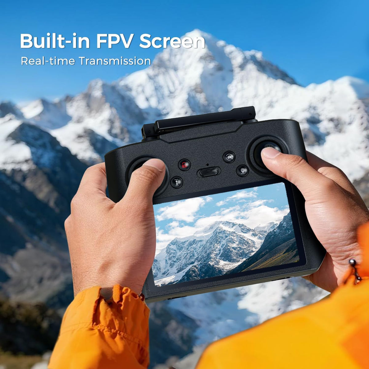G10 GPS Drones with Els 4K HD Camera Professional for Adults,4.5 Inch Screen on Controller,Auto Return,45 Mins Flight Time,Brushless Motor,Follow Me Mode,5G Transmission,Christmas Toy Gifls,Under 249G