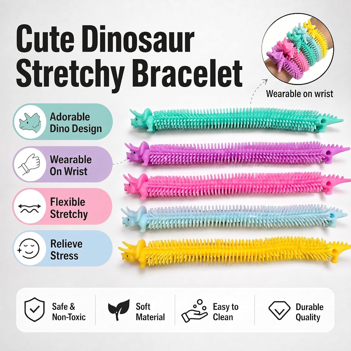 80Pcs Fidget Toys Set for Kids Adults, Stress Relief Sensory Toys