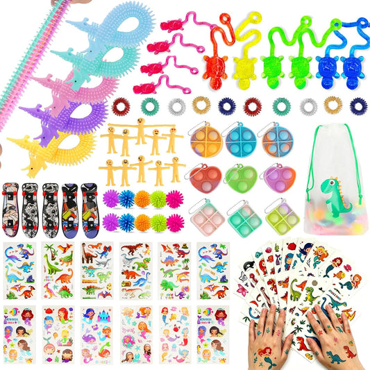 80Pcs Fidget Toys Set for Kids Adults, Stress Relief Sensory Toys