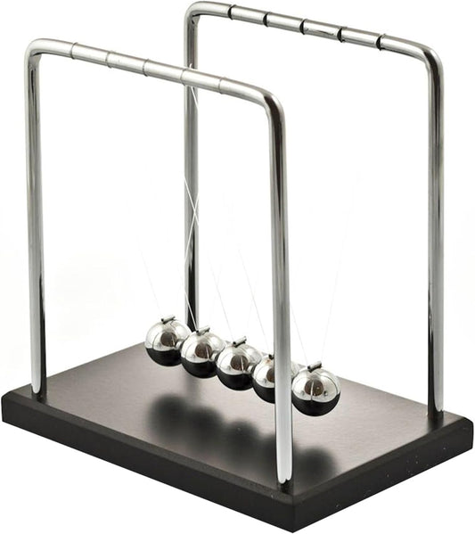 Newton'S Cradle Five Pendulum Classic Physics Swinging Executive Desk Toy
