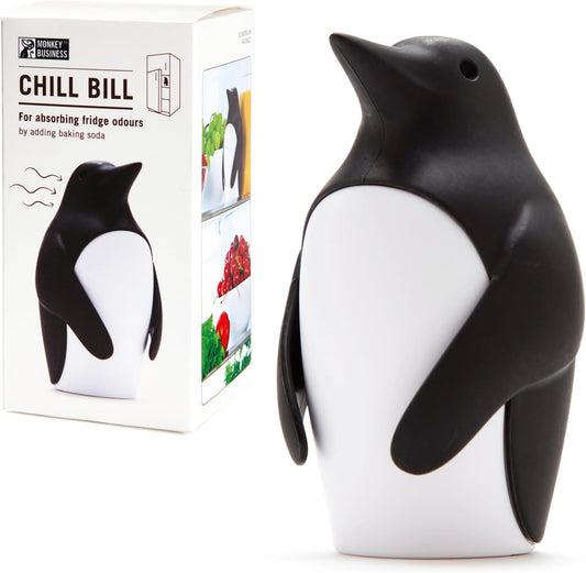 Chill Bill Refrigerator Deodorizer, Baking Soda Holder for Refrigerator, Cute Fridge Deodorizer, Refrigerator Odor Eliminator