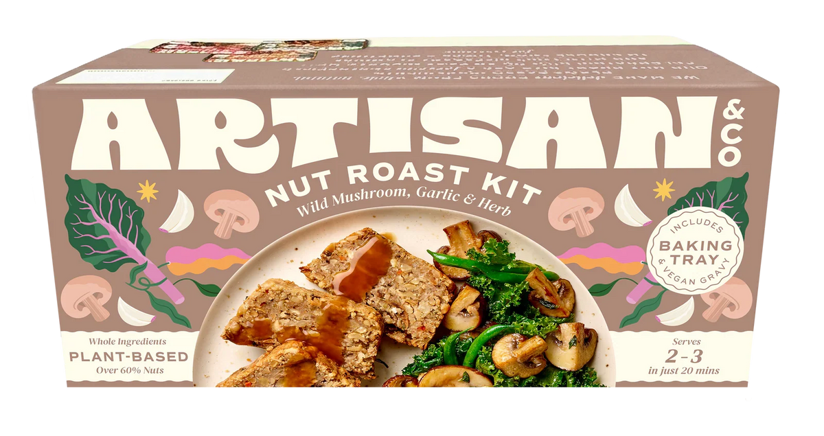 Artisan & Co Mushroom Garlic Nut Roast Mix 212g